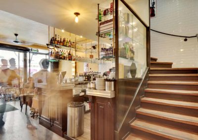 Cafe de Paris - Escalier